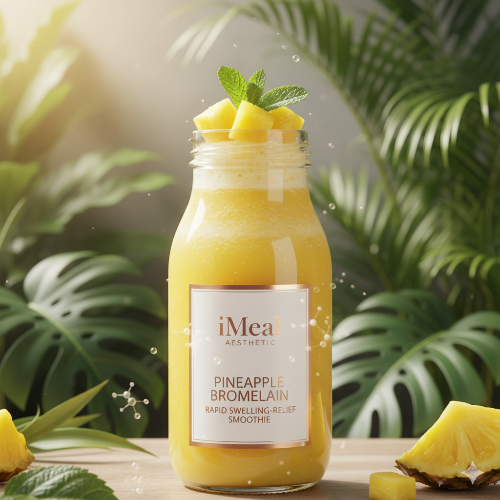 菠萝蛋白酶消肿奶昔